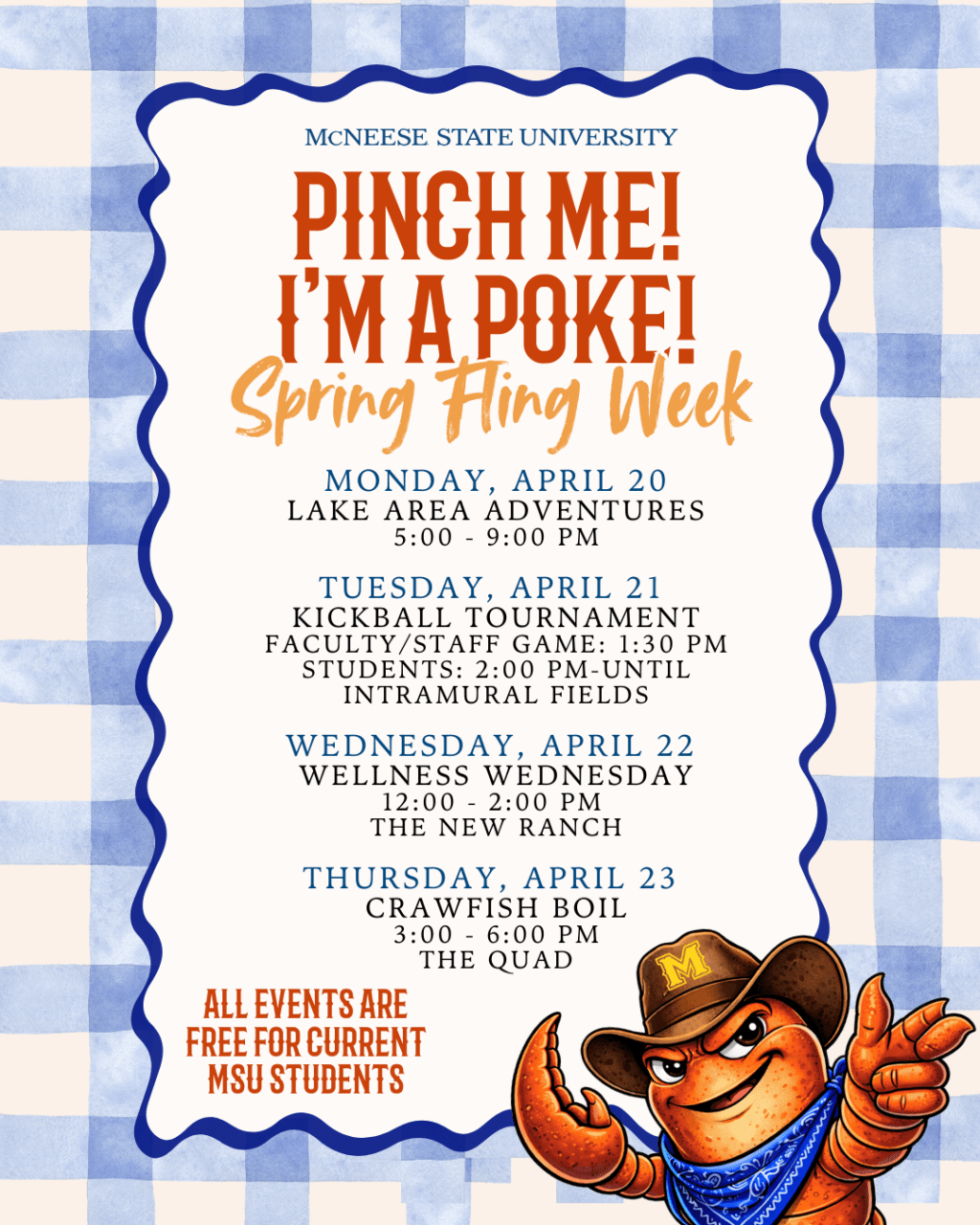 Student Life Coalition Sets for Spring Fling